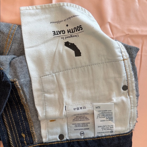 Adriano Goldschmied Men’s Blue Jeans Modern Slim 32R - Picture 7 of 11